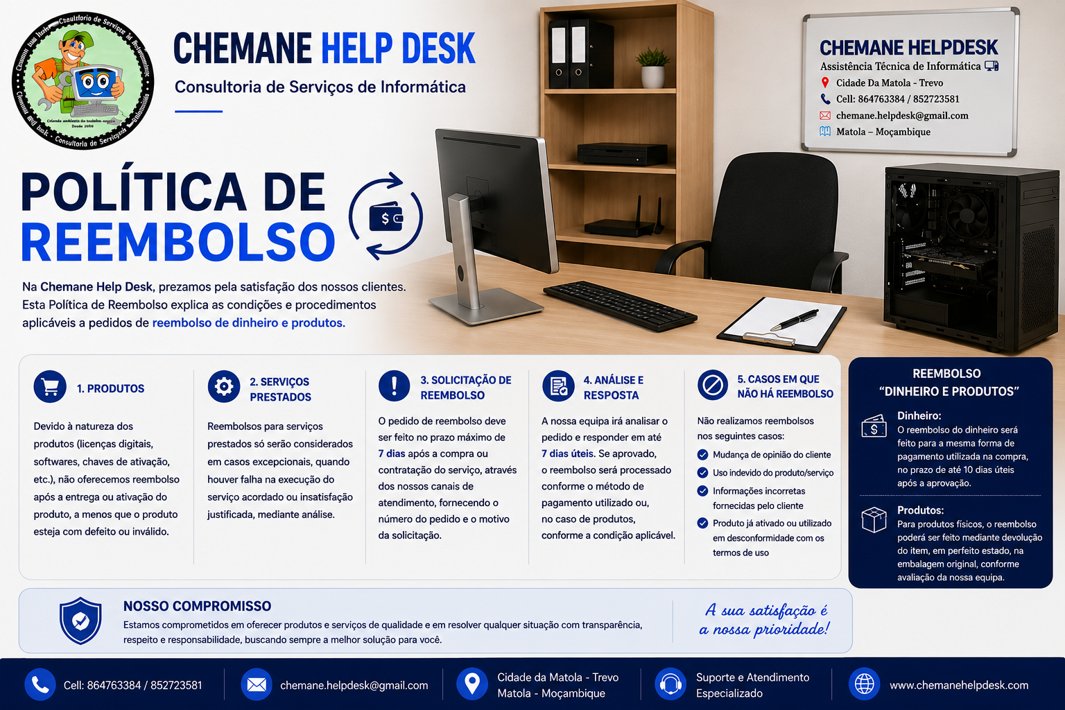 Faça a sua compra 🛒 com total segurança — mais orientada ao cliente.